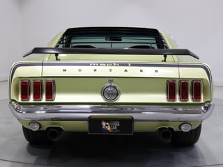 1969 Ford Mustang Mach 1 351 4V Windsor 4sp Man - Lime Gold