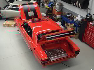 1971 Ford Falcon XY GT Replica - Vermilion Fire Sunroof 