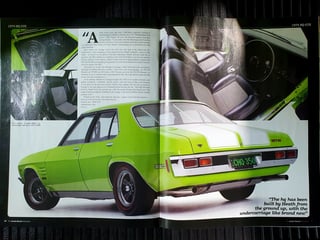 1974 Holden HQ Monaro GTS 350 Replica