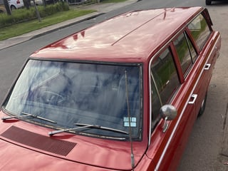 1969 Chrysler Valiant VF Pacer Wagon - Little Hood Riding Red