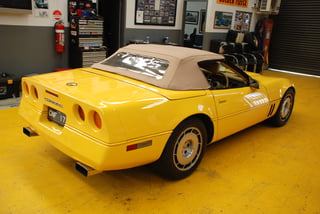 Convertible Chevrolet Corvette 1988
