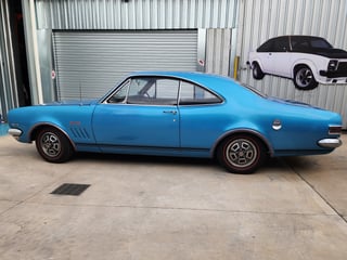 1969 HK GTS Monaro - Bright Blue Metallic 