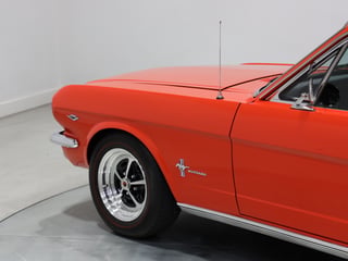 1966 Ford Mustang Coupe 289ci RHD - Signal Flare Red