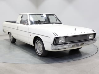 1971 Chrysler VG Valiant Wayfarer Utility 318ci Fireball V8 - Bondi Bleach White