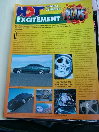 1996 VS HDT Aero Build No. 002