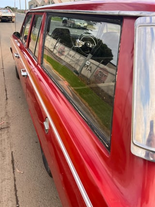 1969 Chrysler Valiant VF Pacer Wagon - Little Hood Riding Red