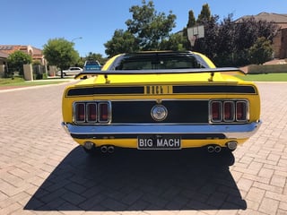 1970 Mustang Mach 1 - 351 V8 4 speed Manual