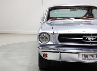 1965 Ford Mustang Fastback 2+2 - Silver Smoke Grey