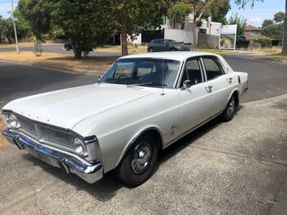 1971 XY Ford Fairmont - Ultra White