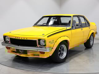 1974 Holden LH Torana L34 SLR 5000 - Chrome Yellow