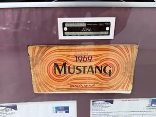 1969 Ford Mustang Mach 1 351 4V Windsor 4sp Man - Lime Gold