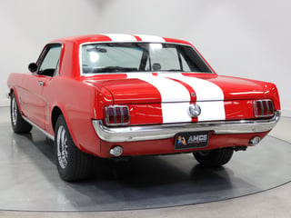 1966 Ford Mustang Coupe 289ci LHD- Candy Apple Red