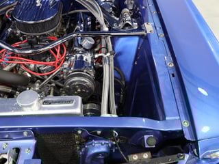 1965 Ford Mustang Convertible 302ci - Estoril Blue Metallic 
