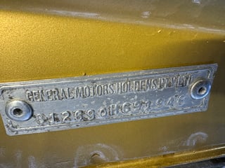 1971 Holden HQ Premier 308 V8 -  Dutchess Gold