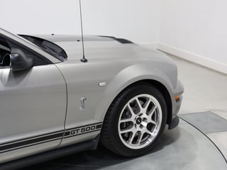 2007 Ford Shelby Mustang GT500 SVT 8,744 miles - Vapor Silver Metallic