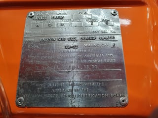 1971 XY GT Falcon Replica - Raw Orange