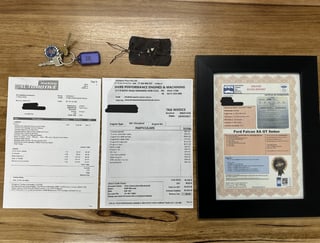 1972 Ford Falcon XA GT 4 speed - Red Pepper