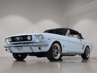 1966 Ford Mustang Convertible 289 2V - Arcadian Blue