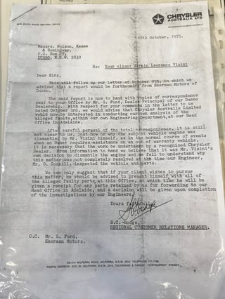 1973 VJ E48 Valiant Charger 770 6 Pack