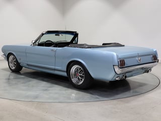 1966 Ford Mustang Convertible GT - 289 4V - Silver Blue