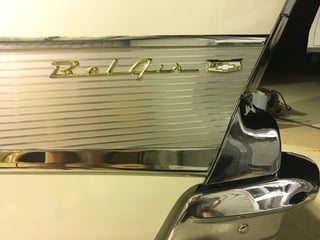 1957 Chevrolet Bel Air 2 door Pillarless Sport Coupe