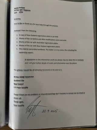 1987 VL HDT Improved Commodore