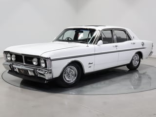 1971 Ford XY Fairmont GS 351 K-Code - Ultra White