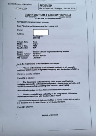 1970 Ford Capri GT 5000 V8