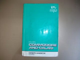 1986 VL Commodore SL Turbo 5 speed