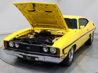 1977 Ford XC Falcon GS Hardtop - 393ci V8 Yellow Glo