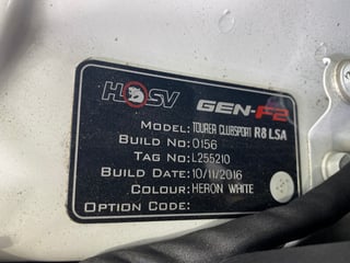 2016 HSV Gen-F2 Clubsport R8 LSA Tourer