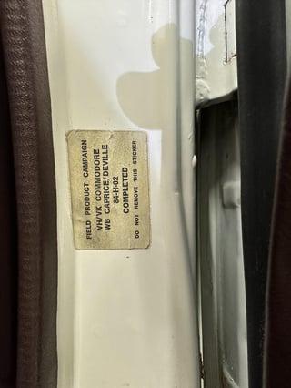 1983 VH HDT SS Group 3 Brock Commodore - 29,845 km