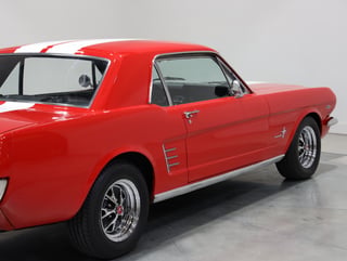 1966 Ford Mustang Coupe 289ci LHD- Candy Apple Red