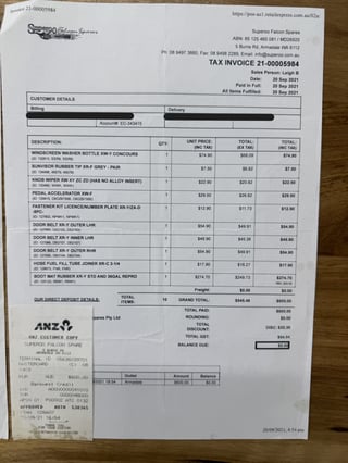 1969 Ford Falcon XW GTHO Phase 1 - Grecian Gold