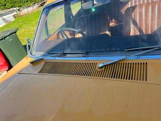 1971 Ford XY Falcon 500 GS 6cyl 250ci 2V - Toploader -Yellow Ochre 