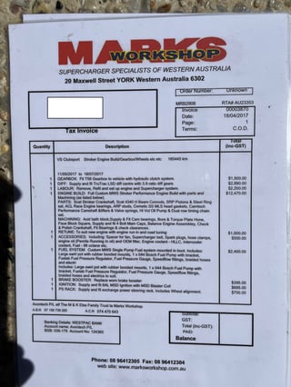 1996 HSV VS Clubsport - Build No.1289