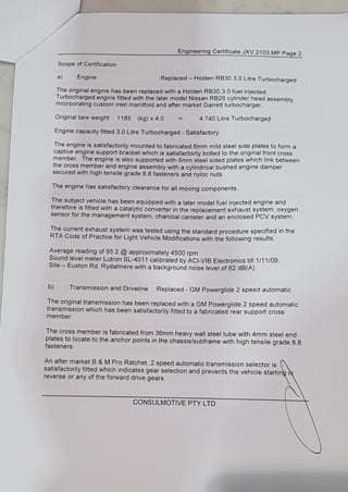 1964 EH Premier - 600hp RB30 Twin Cam Turbo