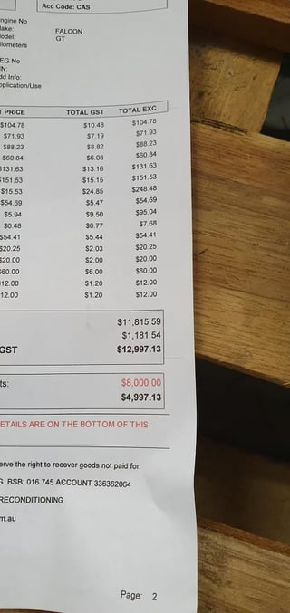 1970 Ford Falcon XY GT 4sp Man - Monza Green Survivor …