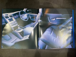 2002 FPV BA GTP - Build No. P002 Press and Brochure car