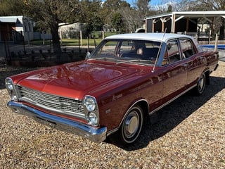 1971 ZD Fairlane 302 V8 - Bronze Wine