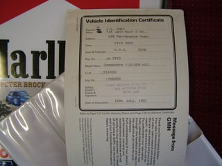 VC HDT Brock Commodore #365