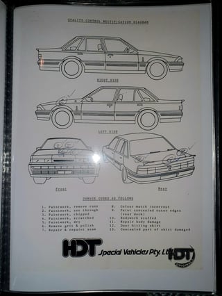 1986 HDT Commodore VL SS Group A - Build 109/500