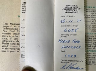 1971 Ford Falcon XY Futura