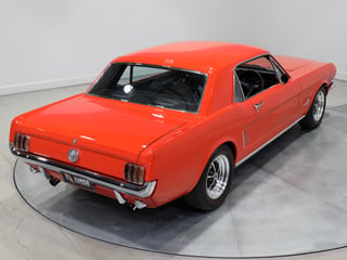 1966 Ford Mustang Coupe 289ci RHD - Signal Flare Red