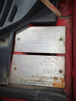 1996 EF Falcon Alan Jones GT Signature Series Build No.1