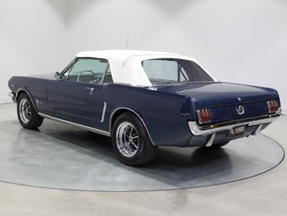 1965 Ford Mustang Convertible 289ci 4sp Man - Caspian Blue