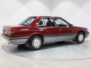 1991 Nissan Pintara Ti - 86,534km - Burgundy Metallic