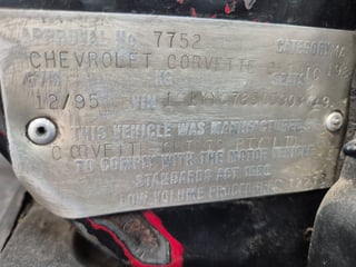 1986 Chevrolet Corvette C4 - 350ci V8 RHD