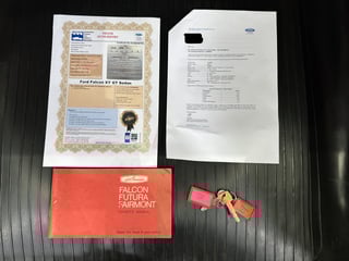 1970 Ford Falcon XY GT - Track Red