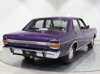 1971 Ford XY Falcon 500 6cyl Top Loader - Wild Violet Sunroof